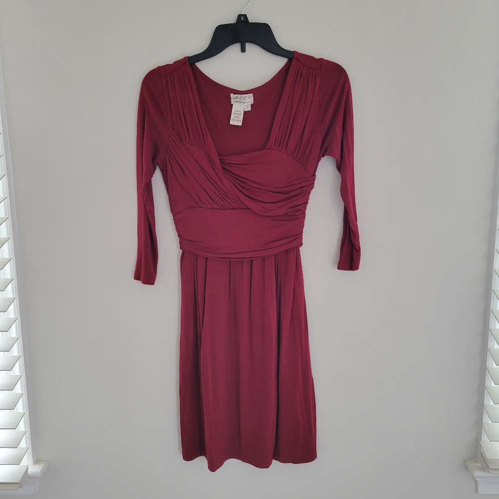 M.S.S.P. MAX STUDIO 3/4 Sleeved Midi Dress Size S